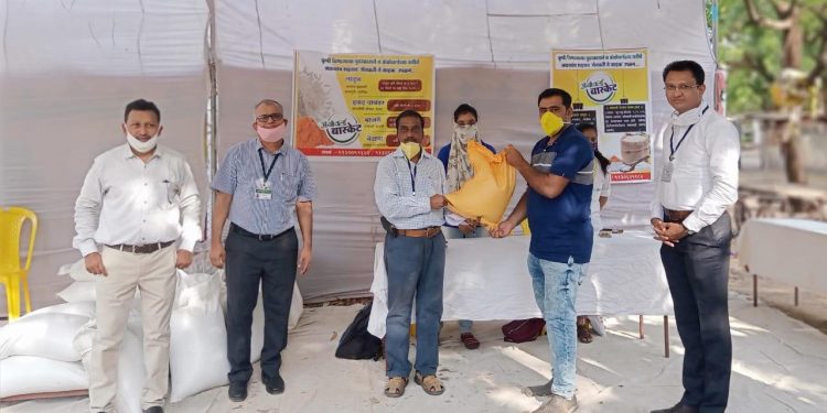 दोन दिवसात 8 हजार kg इंद्रायणी तांदूळ व 700 kg सेलम हळदची विक्री…