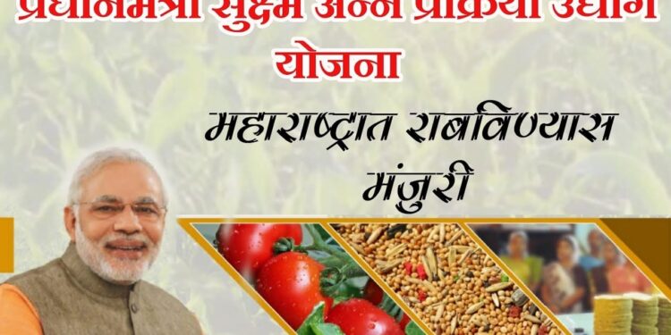 प्रधानमंत्री सूक्ष्म अन्न प्रक्रिया उद्योग योजनेच्या अंमलबजावणीमध्ये औरंगाबाद जिल्हा देशात प्रथम