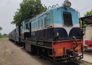 शकुंतला रेल्वेचा भारतातील रेल्वेमार्ग ब्रिटिशांच्या ताब्यात