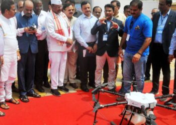 ड्रोन शेती