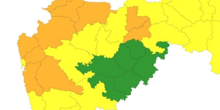 महाराष्ट्र ऑरेंज अलर्ट