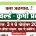 जळगावात 3 ते 6 नोव्हेंबर दरम्यान अ‍ॅग्रोवर्ल्ड कृषी प्रदर्शनाचे आयोजन