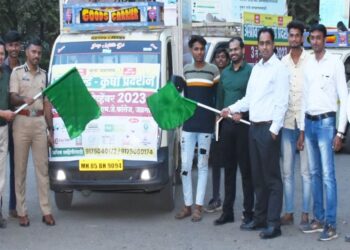 ॲग्रोवर्ल्ड कृषी प्रदर्शनाच्या प्रचाररथाला जिल्हाधिकारी व जिल्हा पोलीस अधीक्षकांकडून हिरवा झेंडा: प्रदर्शन मोफत