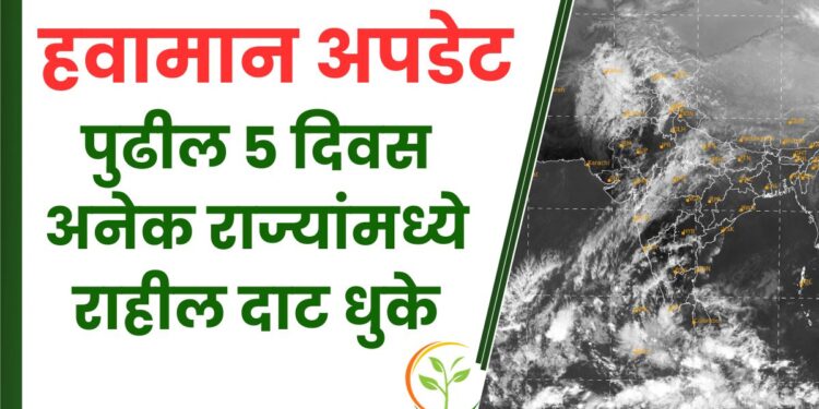 पुढील 5 दिवस अनेक राज्यांमध्ये राहील दाट धुके