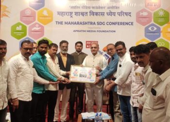 शाश्वत विकास परिषदेत शेतकरी गटाचा सन्मान