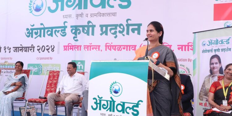 शेतकऱ्यांनी तंत्रज्ञानाचा वापर करून उत्पन्न वाढवावे – डॉ. भारतीताई पवार