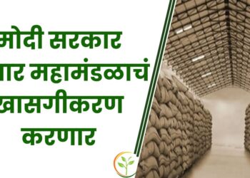 मोदी सरकार वखार महामंडळाचं खासगीकरण करणार