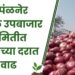पिपंळनेर येथील उपबाजार समितीत कांद्याच्या दरात वाढ