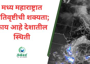 मध्य महाराष्ट्रात अतिवृष्टीची शक्यता; काय आहे देशातील स्थिती