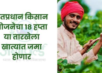 पंतप्रधान किसान योजनेचा 18 हप्ता या तारखेला खात्यात जमा होणार