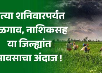 उत्तर महाराष्ट्र हवामान अपडेट