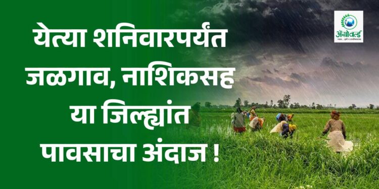 उत्तर महाराष्ट्र हवामान अपडेट