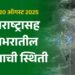 महाराष्ट्रासह देशभरातील पावसाची स्थिती