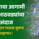 पावसाचा आगामी दोन आठवड्यांचा अंदाज