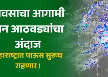 पावसाचा आगामी दोन आठवड्यांचा अंदाज