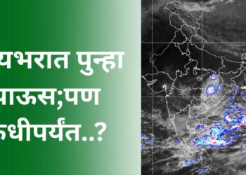 राज्यभरातील पावसाचा जोर पुन्हा वाढण्याची शक्यता; बंगालच्या उपसागरात सलग दोन कमी दाब प्रणाली