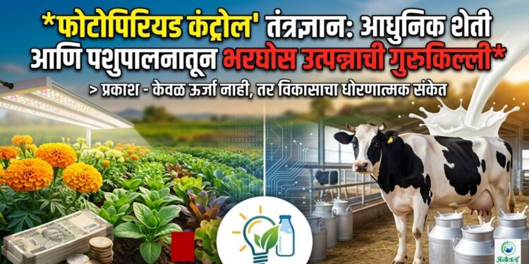 फोटोपिरियड कंट्रोल' तंत्रज्ञान