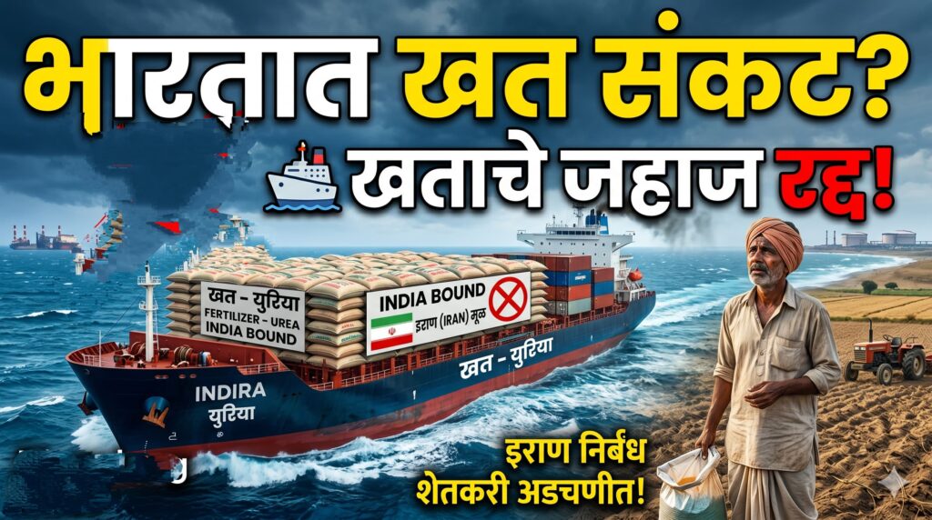 भारतात खत टंचाई