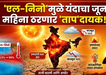 ‘एल-निनो’ मुळे यंदाचा जून महिना ठरणार ‘ताप’ दायक!