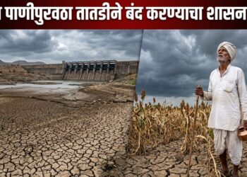 शेतीचा पाणीपुरवठा तातडीने बंद करण्याचा शासन आदेश