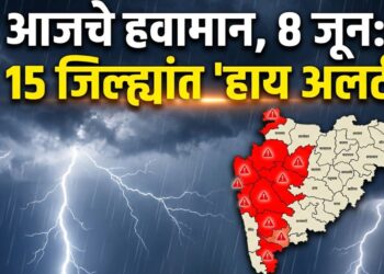 आजचे हवामान, 8 जून: 15 जिल्ह्यांत ‘हाय अलर्ट’