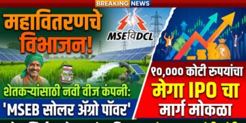 महावितरणचे विभाजन; कृषी ग्राहकांसाठी ‘एमएसईबी सोलर ॲग्रो पॉवर’ ही नवी वीज कंपनी