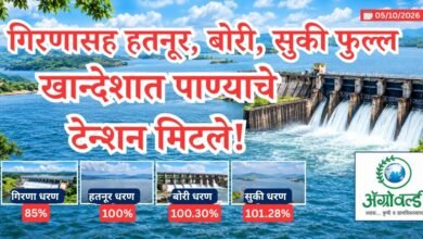 खान्देशात पाण्याचे टेन्शन मिटले